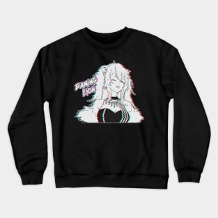 Shishiro Botan Hololive Glitched Crewneck Sweatshirt